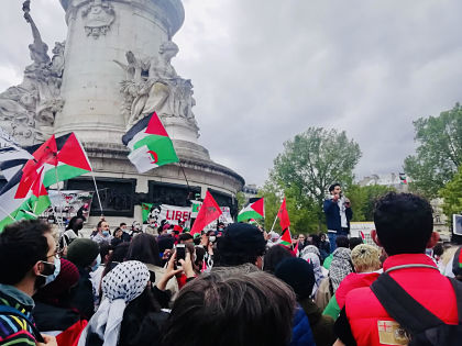 DE NOS QUARTIERS POPULAIRES À LA PALESTINE :  SOLIDARITÉ   !
Compte-rendu du rassemblement de soutien à la résistance palestinienne du 23 mai 2021 à Paris et création d'une Coordination Solidarité Résistance Palestine